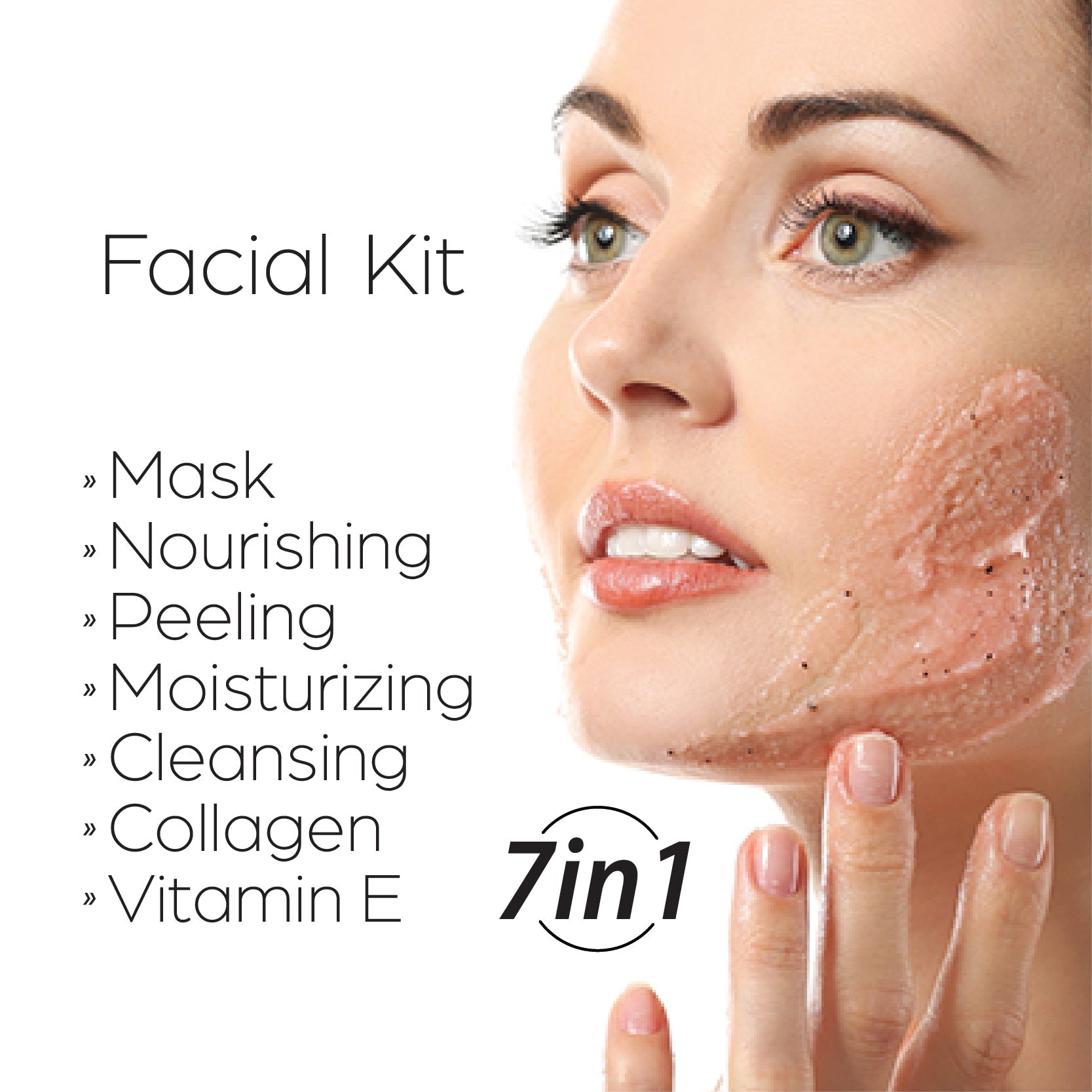 Facial Kit Scrub 7 in 1