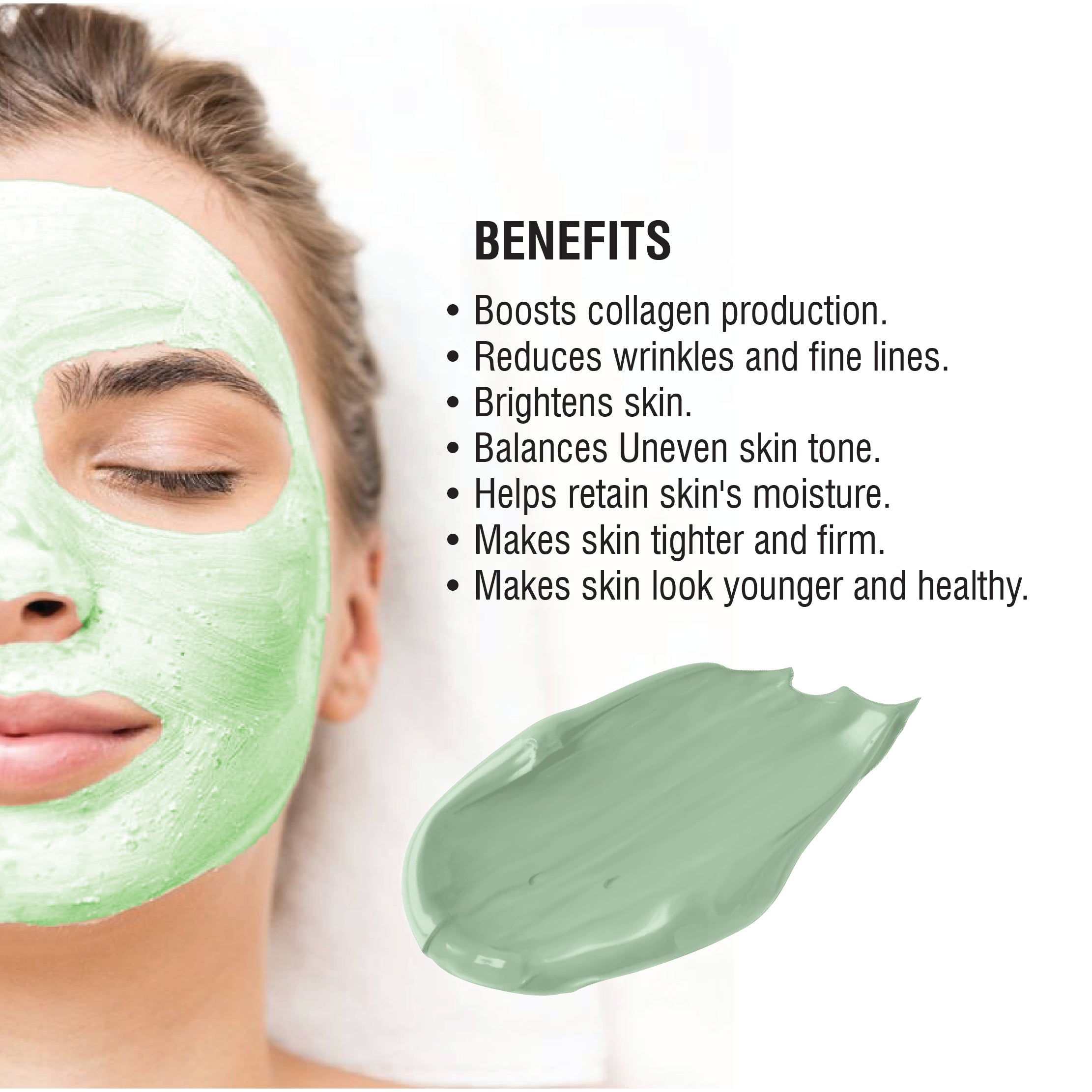 MASQUE DE BOUE À LA MENTHE ET AU NEEM