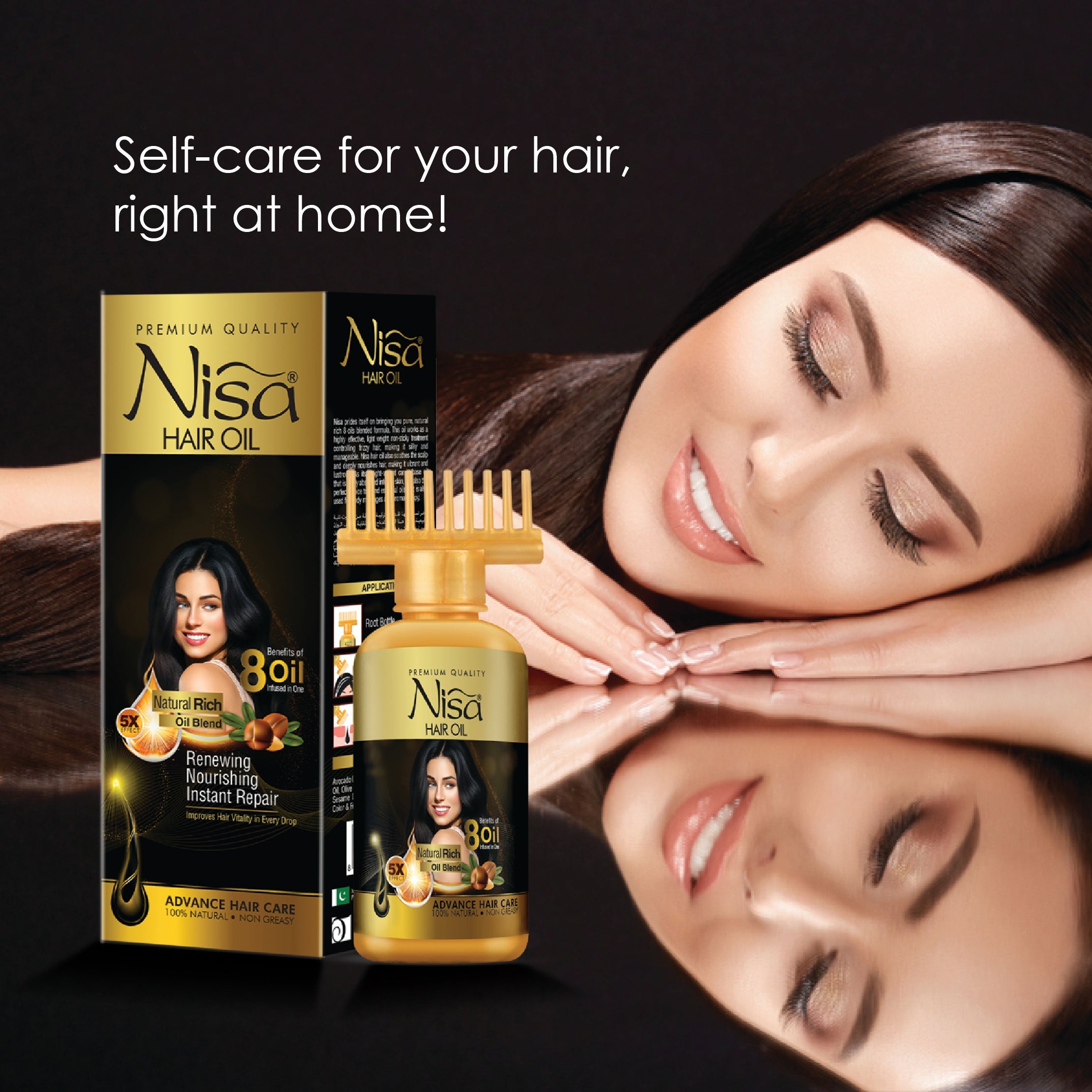 NISA HAIR OIL - 8 IN 1