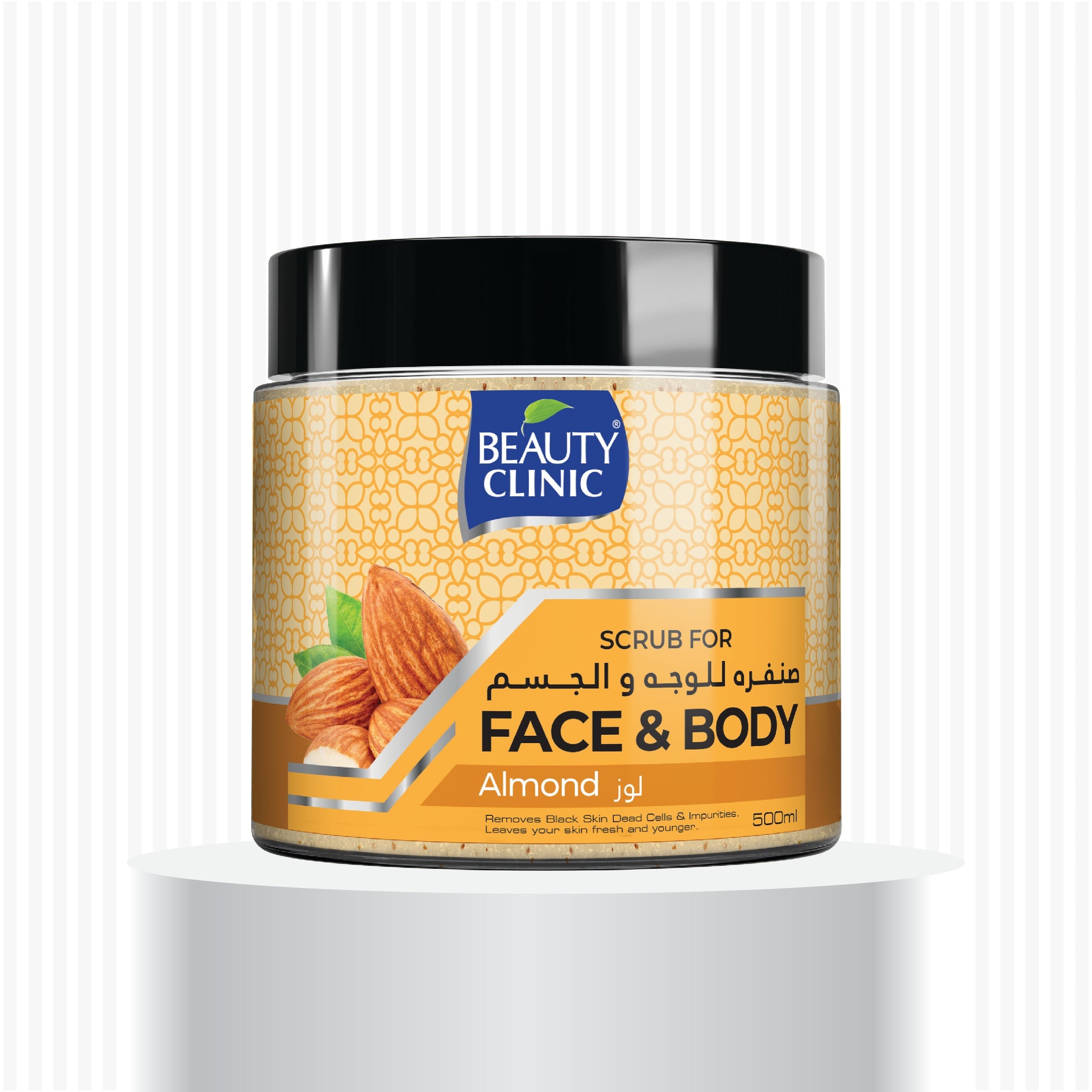 ALMOND-FACE AND BODY SCRUBS